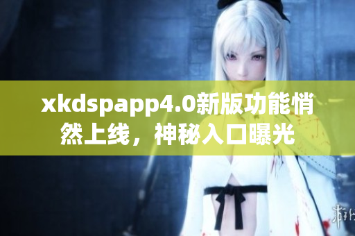 xkdspapp4.0新版功能悄然上線，神秘入口曝光