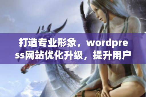 打造專(zhuān)業(yè)形象，wordpress網(wǎng)站優(yōu)化升級(jí)，提升用戶(hù)體驗(yàn)